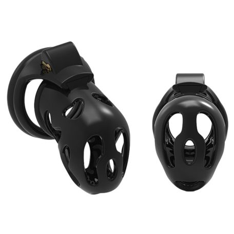 Ghost chastity cage 10 x 3cm Black