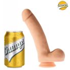 Curly Champs Realistic Dildo 20x4cm