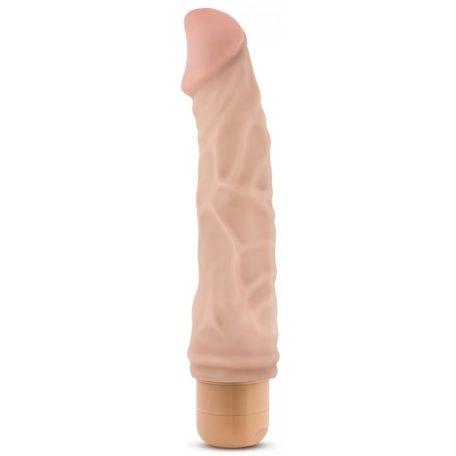 Vibe 6 Dr Skin vibrációs dildó 18 x 4 cm