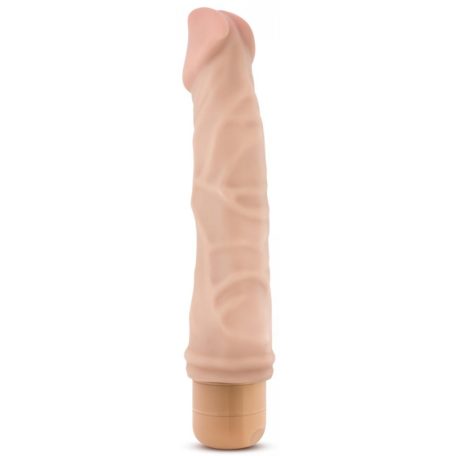 Vibe 6 Dr Skin vibrációs dildó 18 x 4 cm