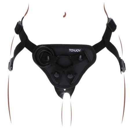 Strap-On Get Real Dildo harness  -fekete