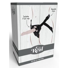 Strap-On Get Real Dildo harness  -fekete