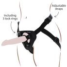 Strap-On Get Real Dildo harness  -fekete