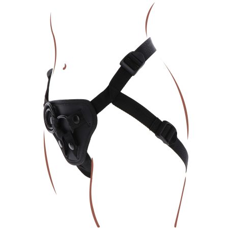 Strap-On Get Real Dildo harness  -fekete