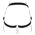Strap-On Get Real Dildo harness  -fekete