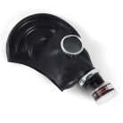 BDSM Gas Mask with Filter BREATH GAME Black