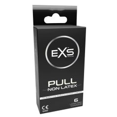 Thin Latex-Free Pull Exs Condoms 53mm x6