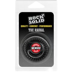 Black Radial Cockring 22mm