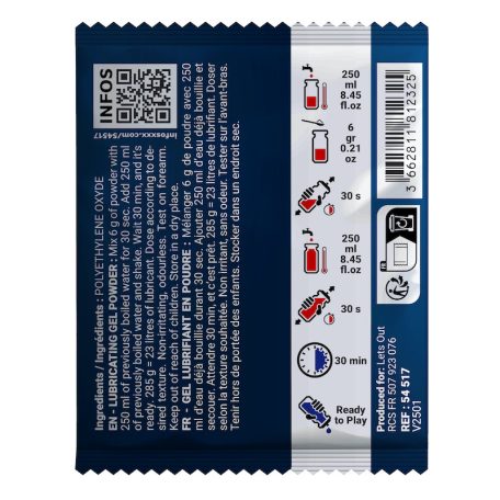 Öklözőpor tasak FUCK & FIST FF POR 6g