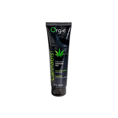 Cannabis Flavored Water-Based Lubricant Orgie 100 ml
