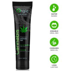 Cannabis Flavored Water-Based Lubricant Orgie 100 ml