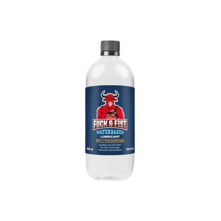 1L Refill for Dispenser - FUCK & FIST WATER Lubricant