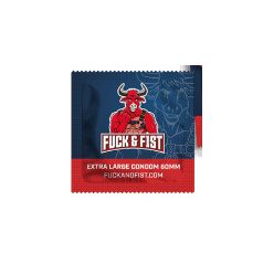 Fuck & Fist Latex Condoms XXL 60 mm x3