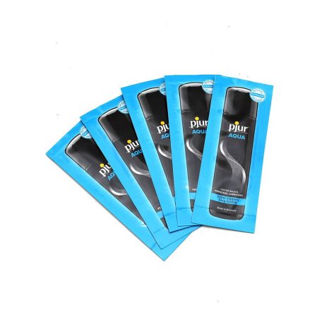 pjur - Aqua - Water-based Lubricant 1.5ml 5db sikosító